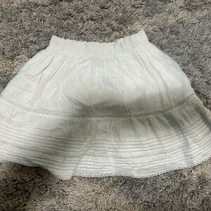 GAP White Mini Skirt